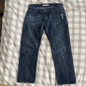 J Brand Blue Distressed Women Jeans